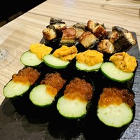 黄金出汁しゃぶと江戸前寿司 肉のあさつ 梅田お初天神店 - 