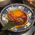 焼肉炉漫亭 - さくらユッケ