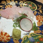 札幌 個室蟹料理 かに辻 - 噴火湾:シマソイを塩で