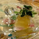 IL TEATRINO DA SALONE - お造り：神経締め真鯛