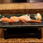 にぎり鮨 一五〇 - エビ三昧