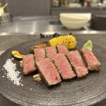 名駅 鉄板焼 牛吟 - Ａ５黒毛和牛サーロイン