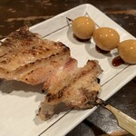 炭火焼鳥どげん - 手羽うずら