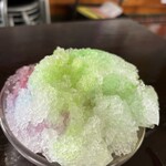 百姓うどん - お裾分けのかき氷