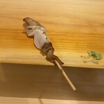 鮨 太一 - ホッキ貝の串焼き