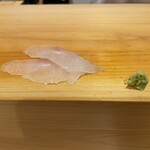 鮨 太一 - ツマミ:白身の切り身（説明されたが何か忘れた）