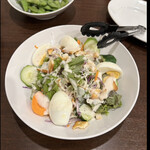 CRYSTAL CURRY & CHICKEN HOUSE - シーザーサラダ　byまみこまみこ