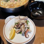 博多もつ鍋 前田屋 - イカの塩焼