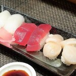 居酒屋かんさい - いか、まぐろ、貝柱