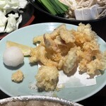 博多もつ鍋 前田屋 - イカの天ぷら