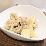 トリワイン ＰＩＫＯＳＨＨＨＵ - 水なすの鶏味噌和え