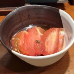 やきとり 正や - 出汁トマト