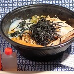 油そば・まぜそば ロマン - 半熟玉子油そば