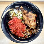 そばのスエヒロ 八丁堀店 - 太そば、ゲソ天、紅しょうが天