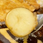 ロダン - ロースカツカレー ジャガイモ