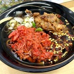 そばのスエヒロ 八丁堀店 - 太そば、ゲソ天、紅しょうが天