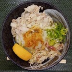 はなまるうどん - 料理写真:種薬味で食べる豚しゃぶうどん（中盛）