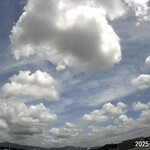 大元 - 雲がボカスカ湧いて流れる1日だった。梅雨終了。