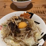麺屋久兵衛  - 2025.6.29(日)
      私　汁なし（ニンニクなし）