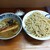 自家製麺 福は内 - 料理写真:カレーつけ麺 大（1100円）＋刻み玉ねぎ（100円）