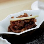 新ばし 星野 - 牛肉の時雨煮