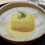 新ばし 星野 - 賀茂茄子の煮付け