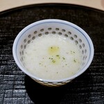 新ばし 星野 - 蓴菜と冬瓜の冷やしとろろ汁