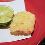 新ばし 星野 - とうもろこしの天ぷら