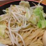 肉盛り みそラーメン 侍倶楽部 - アップ