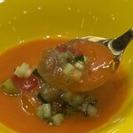 Ramen FeeL - ペースト状の小麦（麺）、トマト、瓜、茄子♪