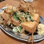 元祖台湾もつ鍋 仁 - あつ揚げ豆腐