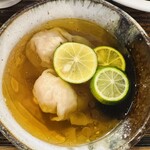 麺屋くろ松 - 特上白醤油つけ麺