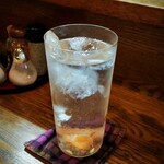 小料理かずよ - 梅干しハイ