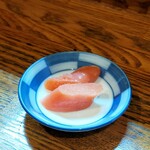 小料理かずよ - サービスの生タラコ