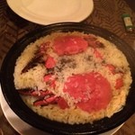 ラ・プラーヤ - 四万十川の藻屑蟹のパエリア