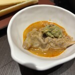 寿司しゃぶしゃぶ ゆず庵 - 厳選豚ロース、ふわふわ大葉つみれ