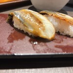 寿司しゃぶしゃぶ ゆず庵 - 炙り鰻握り