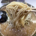 らーめん小国 - 薄味噌には細麺よー