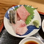 しんのすけ - 刺身(三種)