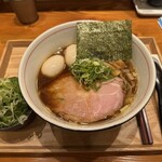 中華そば 多繋 - 黒鶏味玉+味玉