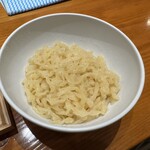 中華そば 多繋 - 替え玉（少な目）