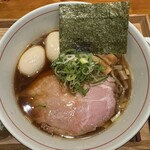 中華そば 多繋 - 黒鶏味玉+味玉