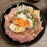 大人居酒屋 じゃいろ - 月見ネギトロ丼1,100円