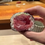 新橋鶴八 - マグロ巻き