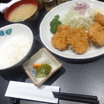 もち豚とんかつ たいよう - ヒレカツ定食（御飯少なめ）