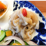 ＣＲＥＤＯ - 豆乳カルボナーラ ・本来は徳島産のうどんを使っています、糖質制限食として変更してくださいました。 