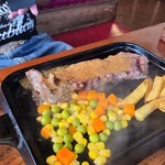 カナディアンロッキー - サーロインランチ ニンニクみそ