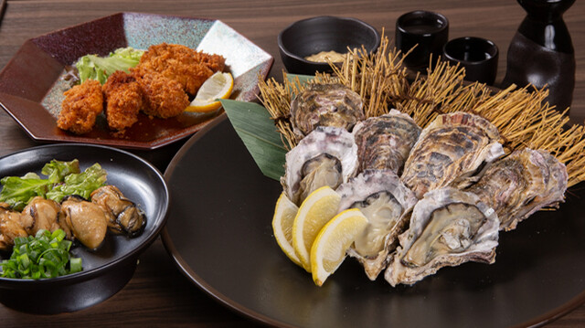 Kaki to Seafood Sakaba Umiichi Nagarekawa Ten