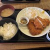 なかい - チキンカツ定食ダブルソース(900円)