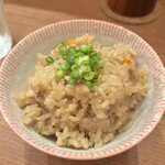 らぁ麺 あおば - 炊き込みご飯